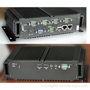 box pc with dual core intel atom D2550 ,shockproof ,Fanles
